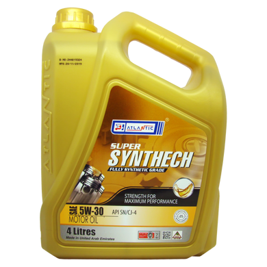 Упаковка оливи: 6 x 4 L Atlantic Synthech Super 5w-30 4 л